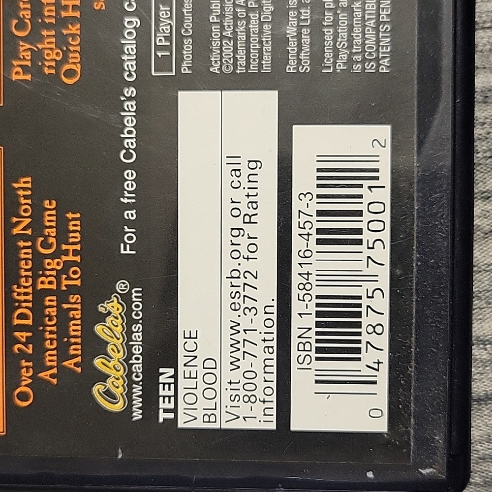 Cabela's Big Game Hunter for the PlayStation 2 Book Included - Picture 3 of 12